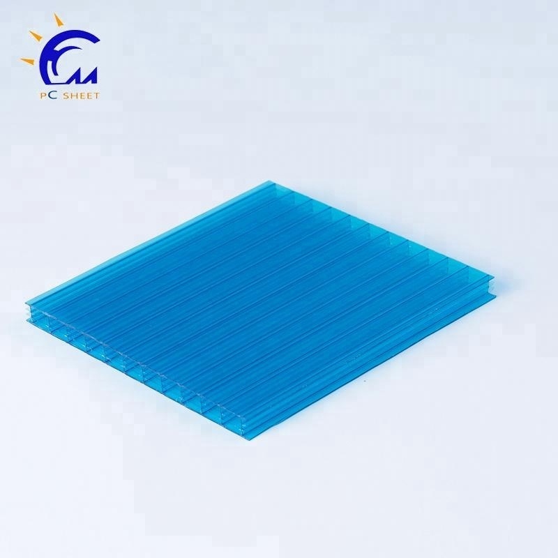 Policarbonato Roofing material Policarbonato sheet Alveolare Polycarbonate Hollow Sheet with Ultraviolet proof