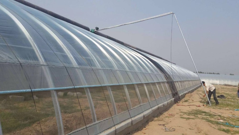 Hangmei China energy saving solar greenhouse for cold climate