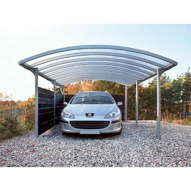 Aluminum and Panel Outdoor Car Parking Canopy Shed Carport Elegant and Luxury Style Customized DIY