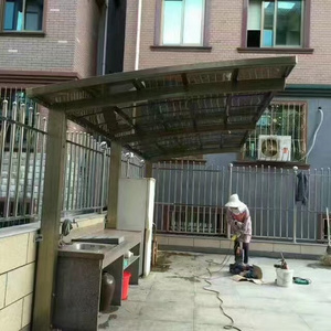 Factory Direct Sale Outdoor Polycarbonate PC Plastic Sheet Cover Shelter UV Resistance Carport