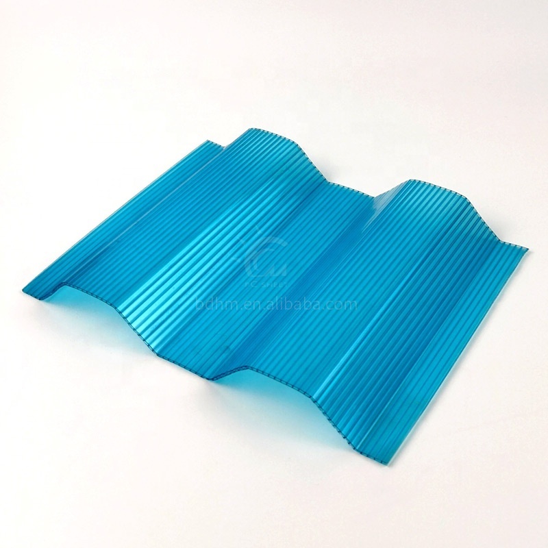 China import skylight panel,greenhouse material transparency polycarbonate corrugated sheets