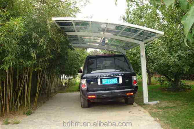 Modern stylish car canopy car garage single slope carport