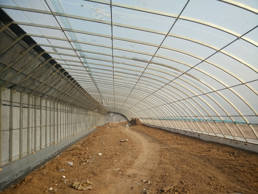 Hangmei China energy saving solar greenhouse for cold climate