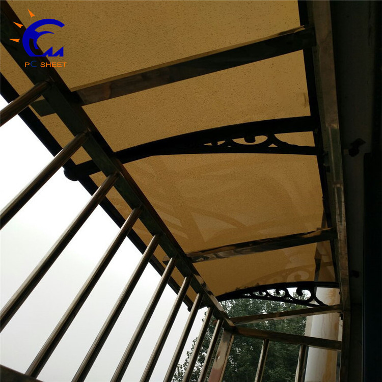 Glass Door Awning Steel Canopy With Bracket