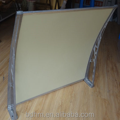 Polycarbonate door canopy and awnings/decorative window awning/ aluminum awning