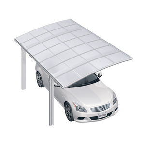 Aluminum Carport Car Wash Shelter With Polycarbonate Roof