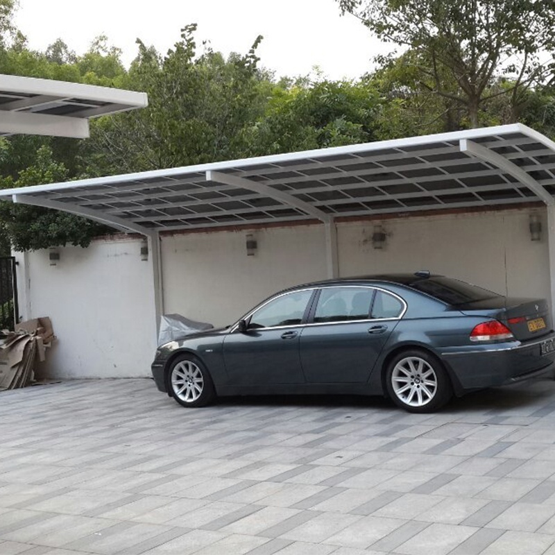 Factory Direct Sale Outdoor Polycarbonate PC Plastic Sheet Cover Shelter UV Resistance Carport