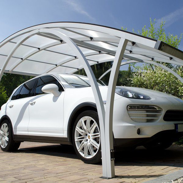 Polycarbonate carport for Aluminium PC Sheet Car parking