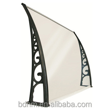 Polycarbonate door canopy and awnings/decorative window awning/ aluminum awning