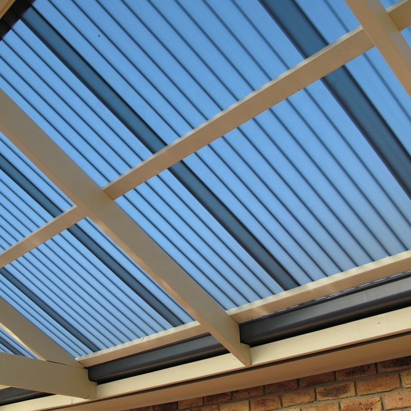 Transparent Waterproof High Light Building Construction Materials PC Polycarbonate Roof Sheets