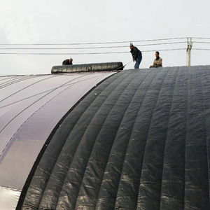 Hangmei China energy saving solar greenhouse for cold climate