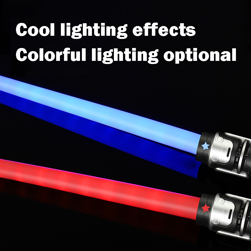 Wholesale Lightsaber Dueling Cosplay Colorful Led Flashing Laser for Kids Glowing Sword Phonic Laser Sword Toys