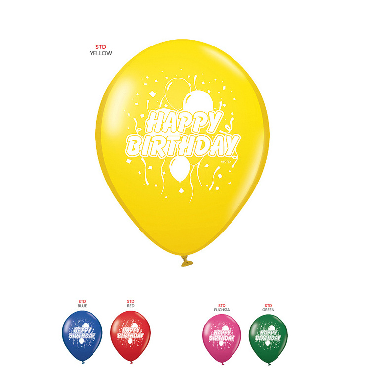 Party Printing Creative Globos Inflatable Balon Hellium Air Ballon Decoration Balloons Latex 3-7 Days Hot Advertising Graduation