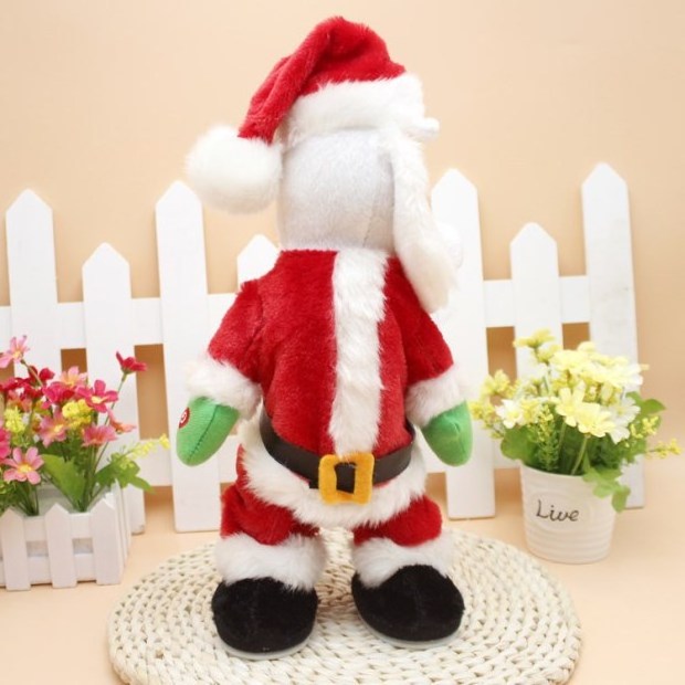 Dynamic twist hip singing Santa Claus Christmas decorations children toys wholesale Creative toys for Christmas