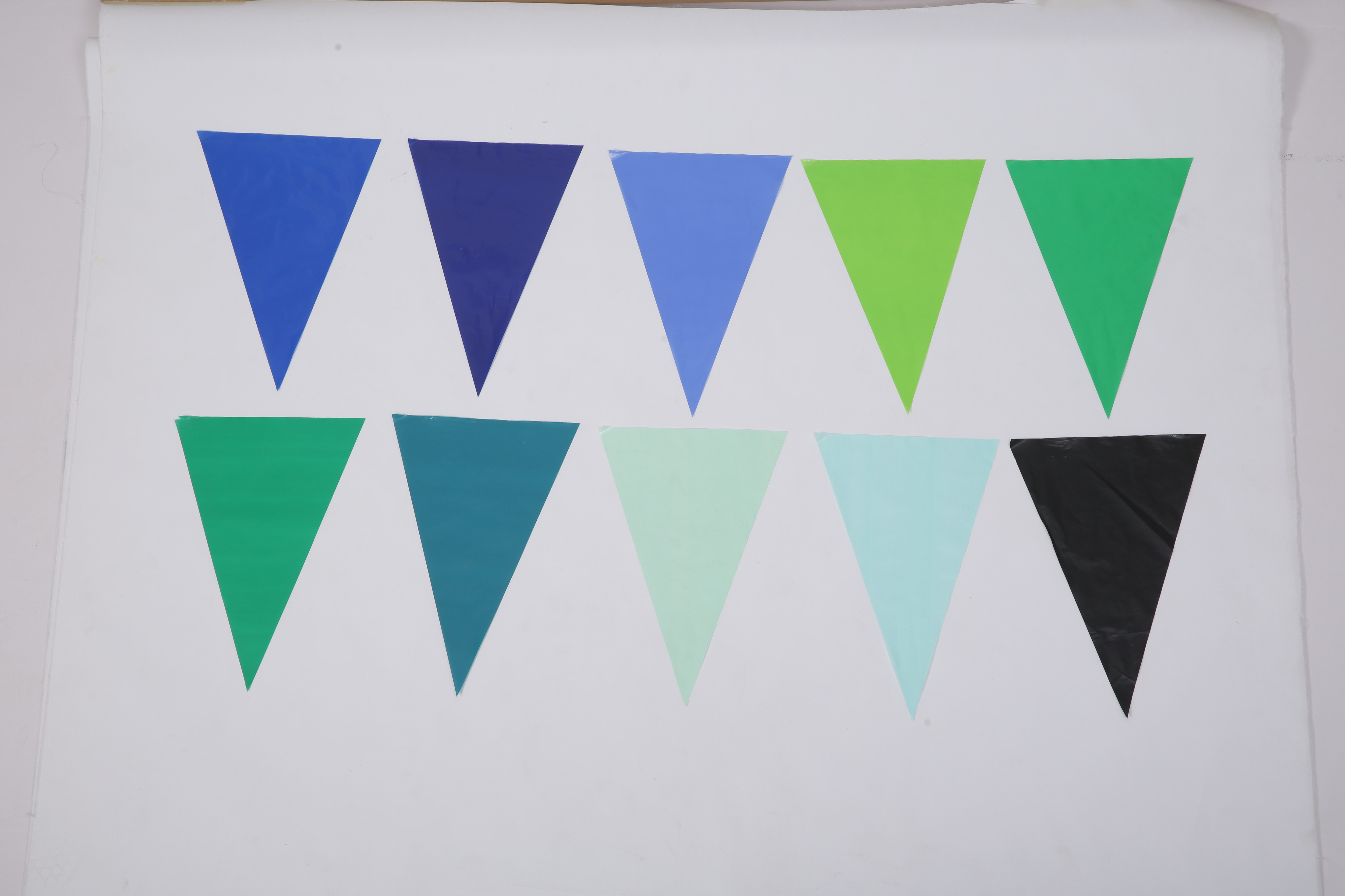 Factory Directly Durable Colorful Bunting high quality and cute die cut flag banners string Popular Cotton Birthday Banner flag