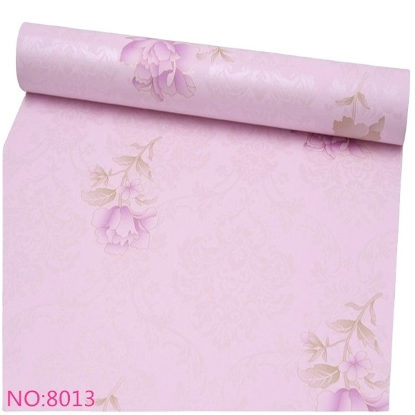 Best Selling Lovely PVC Wallpaper Rolls Decorative Wallpaper for Girls Bedroom