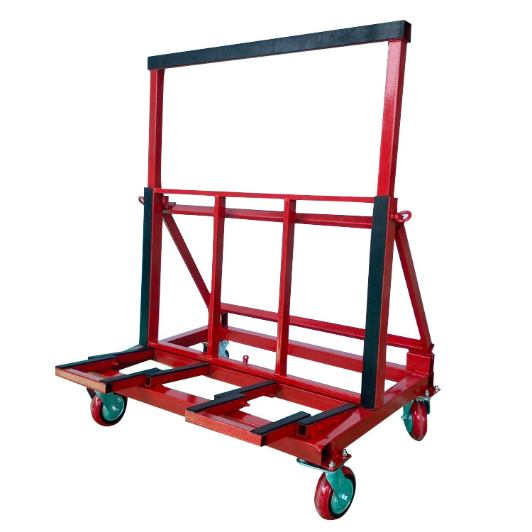 High quality glass transport wagons granite shop stone moving cart  For Storage And Transport