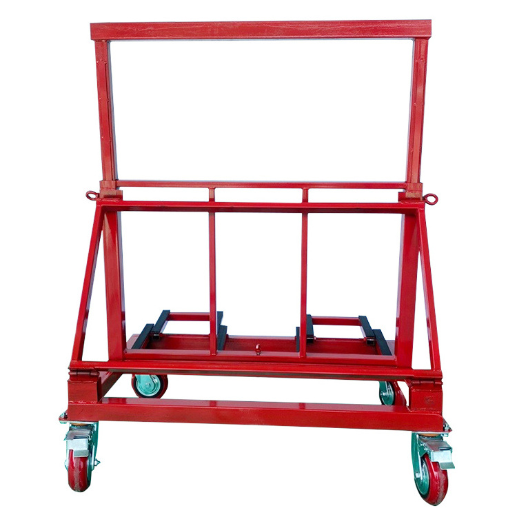 High quality glass transport wagons granite shop stone moving cart  For Storage And Transport