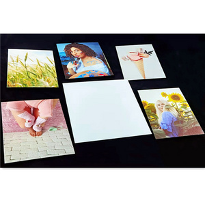 Wholesale 12x8 12x9 12x18 Custom Sizes Sublimation Metal Blanks Flat Glossy Tin Plate Sublimation Aluminum Plate Blank