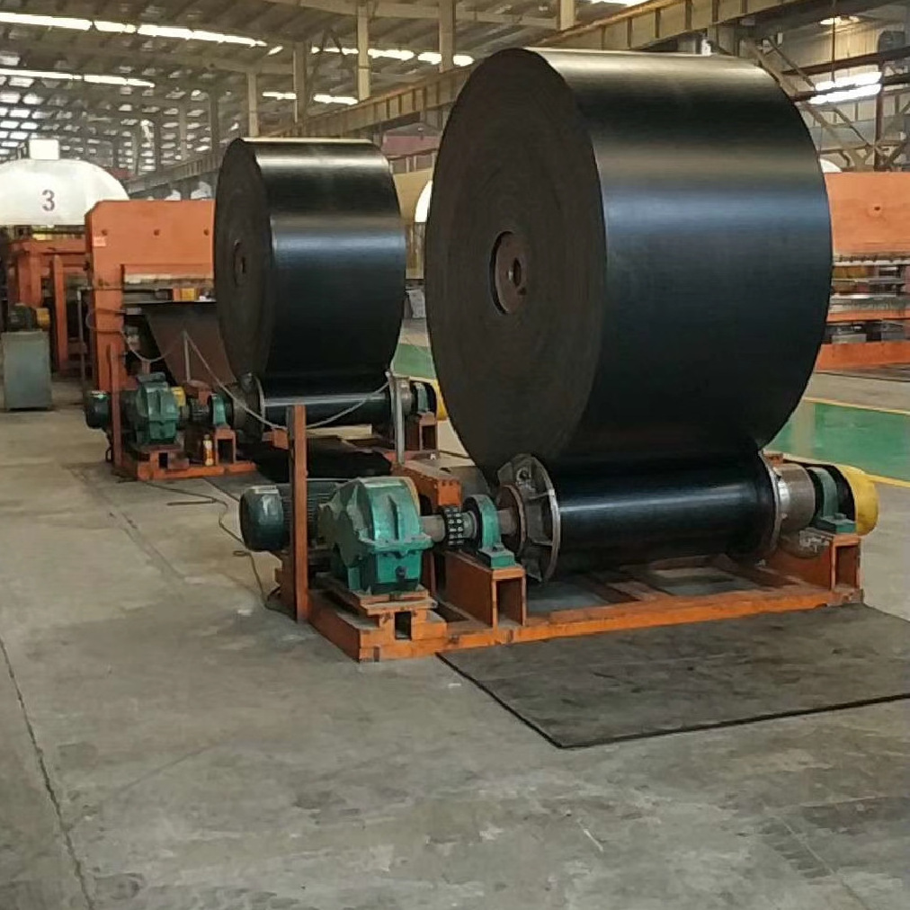 EP1000/5 Heat resistant outdoor salt flat fabric ep rubber conveyor belt For For Salt Plant