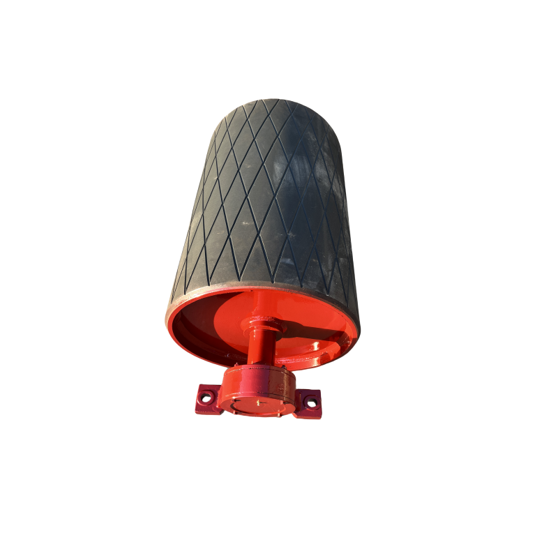 Heavy Duty Flat Belt Conveyor Motor Drive Drum Pulley for Mining-Material Handling Equipment Parts