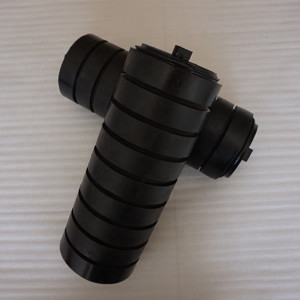 china manufacture 159mm diameter return rubber rollers