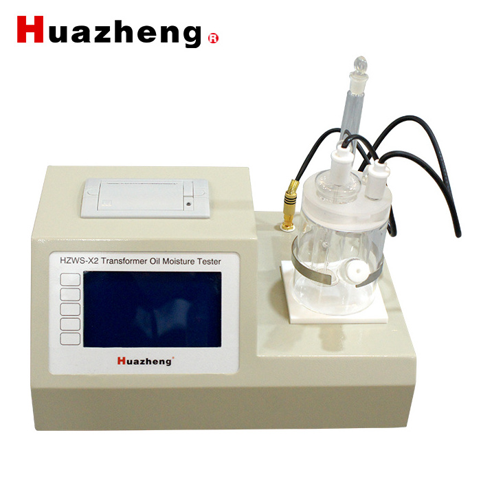 Huazheng  Water Content Tester oil content analyzer determine automatic transformer oil trace moisture tester