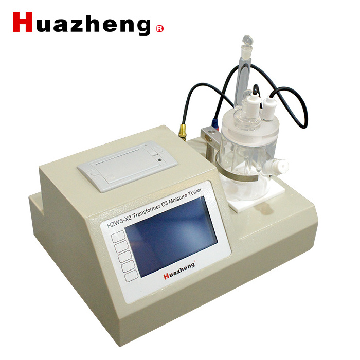 Huazheng  Water Content Tester oil content analyzer determine automatic transformer oil trace moisture tester