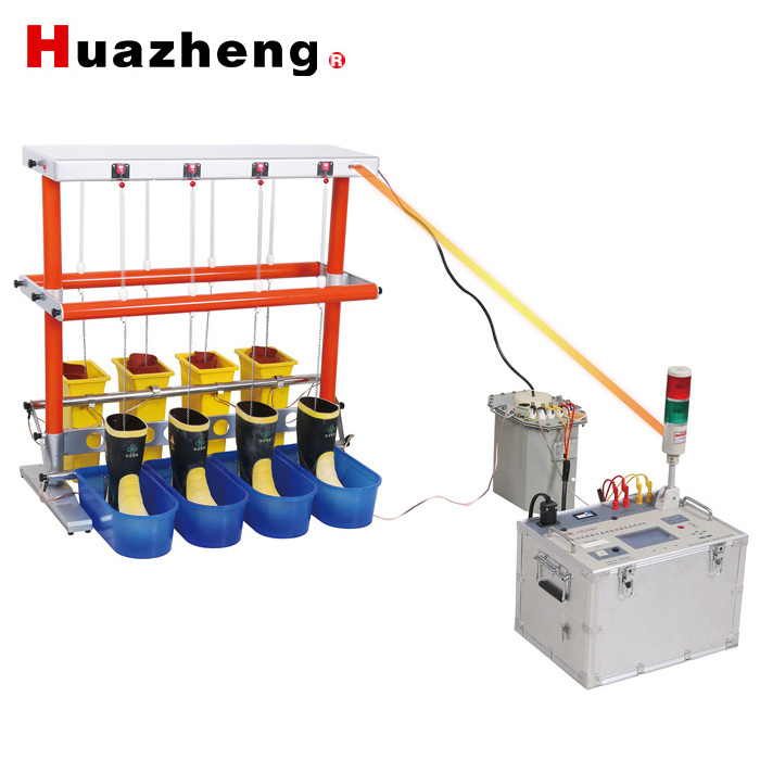 Huazheng  Manufacturer OEM insulating gloves test bench insulating boots gloves withstand voltage tester