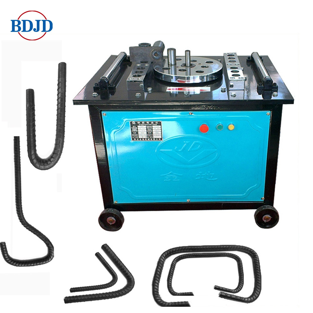 GW40 Electric Rebar Bending Machine Steel Bar Bender with Manual Automatic Modes New Used Metal Bender at Competitive Price