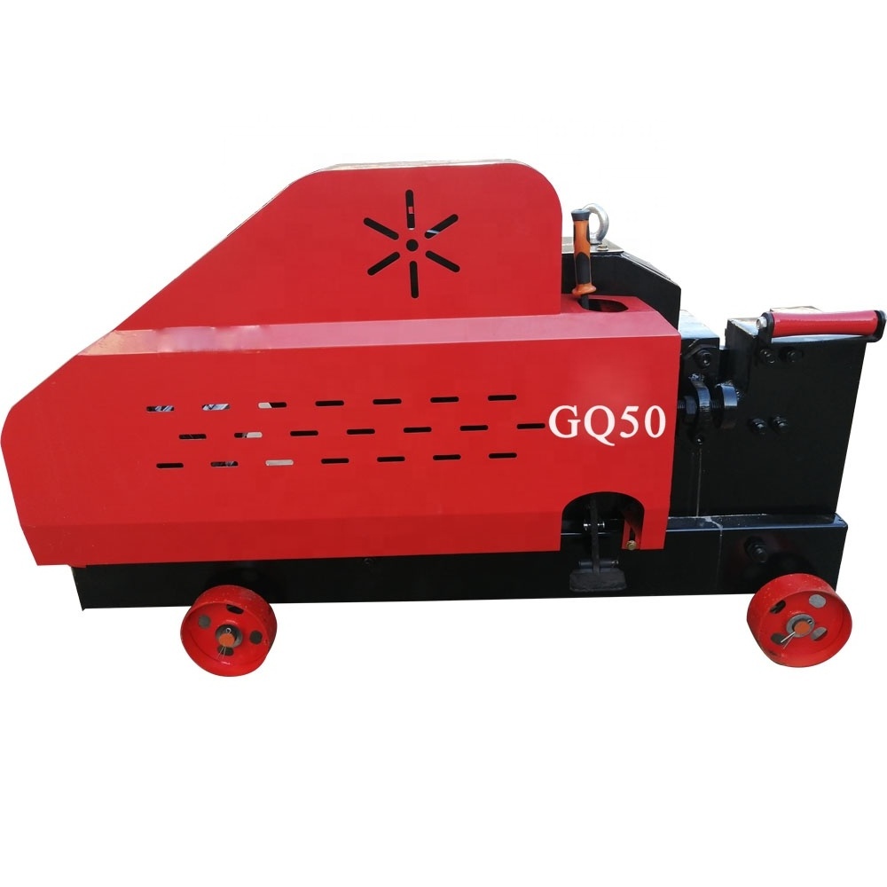 automatic electric rebar Iron flat bar cutting machine threaded rod cutter electric 380V steel bar cutter