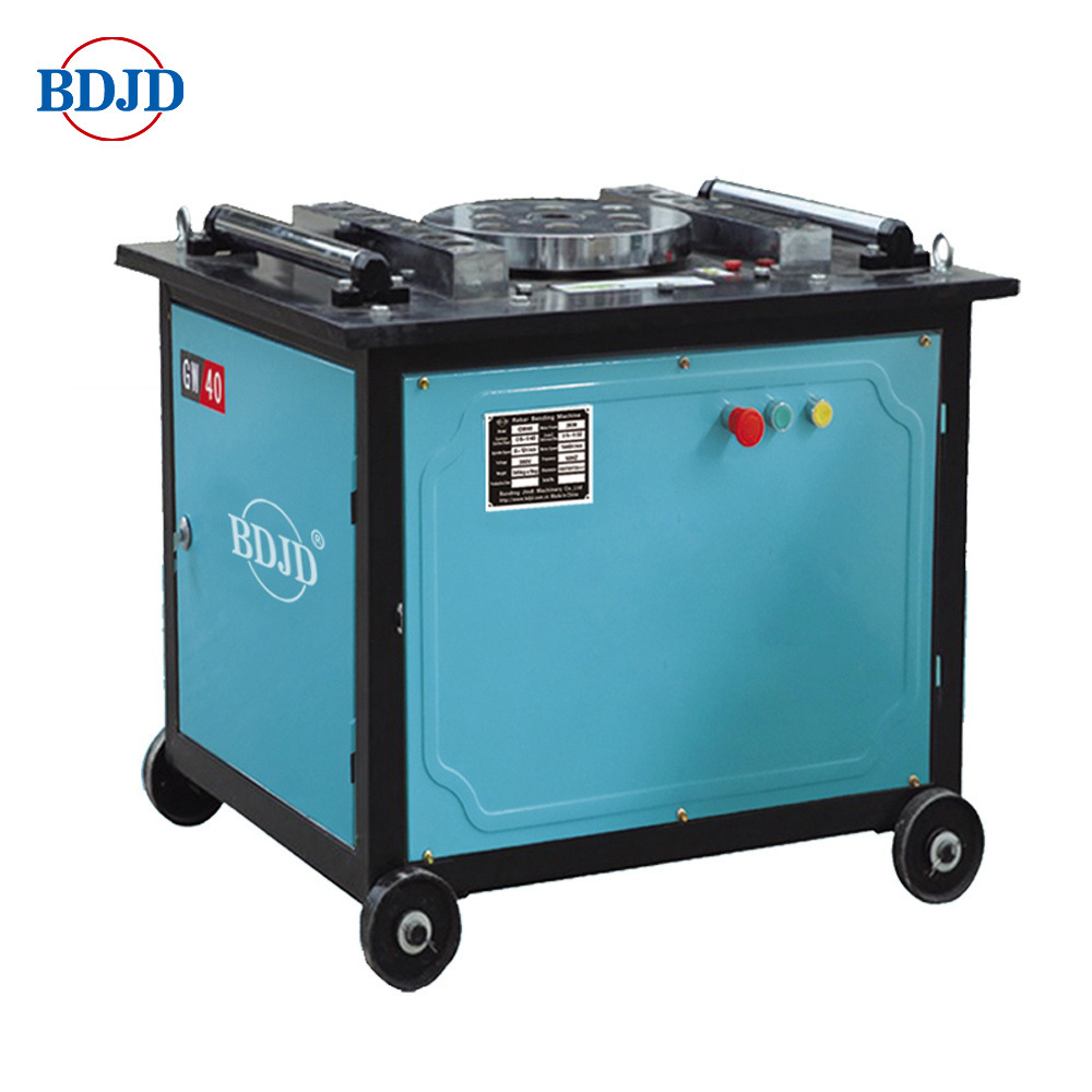 GW40 Electric Rebar Bending Machine Steel Bar Bender with Manual Automatic Modes New Used Metal Bender at Competitive Price