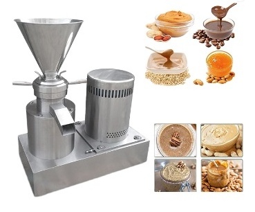 Tahini Sauce Grinding Colloid Mill Price Shea Almond Peanut Butter Making Machine