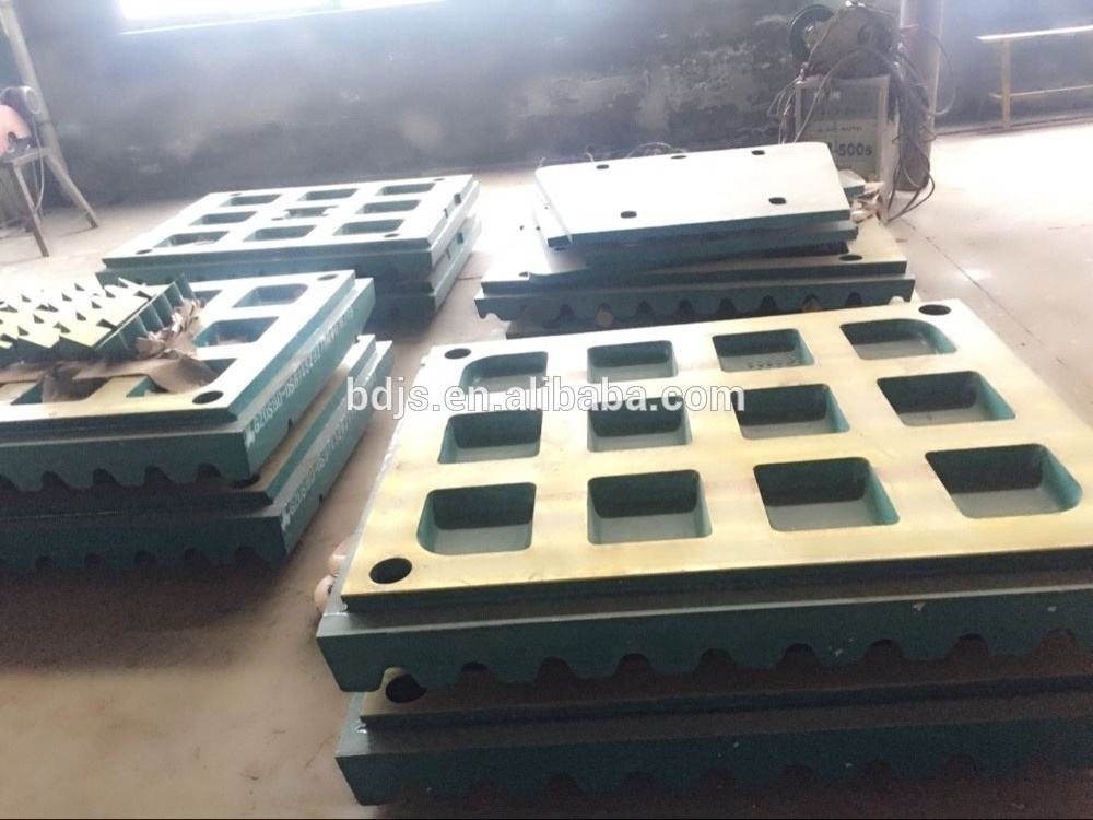 Best seller mining stone jaw crusher wear parts C125 jaw plate