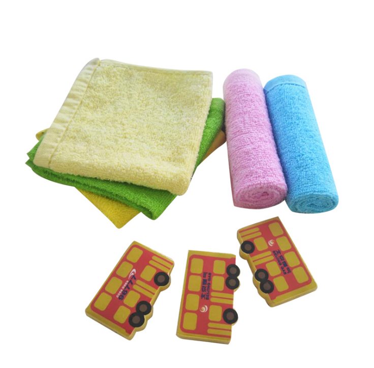 Factory wholesale weaved bamboo cloth  microfiber absorbent kitchen dish cloth towel custom kitchen towel