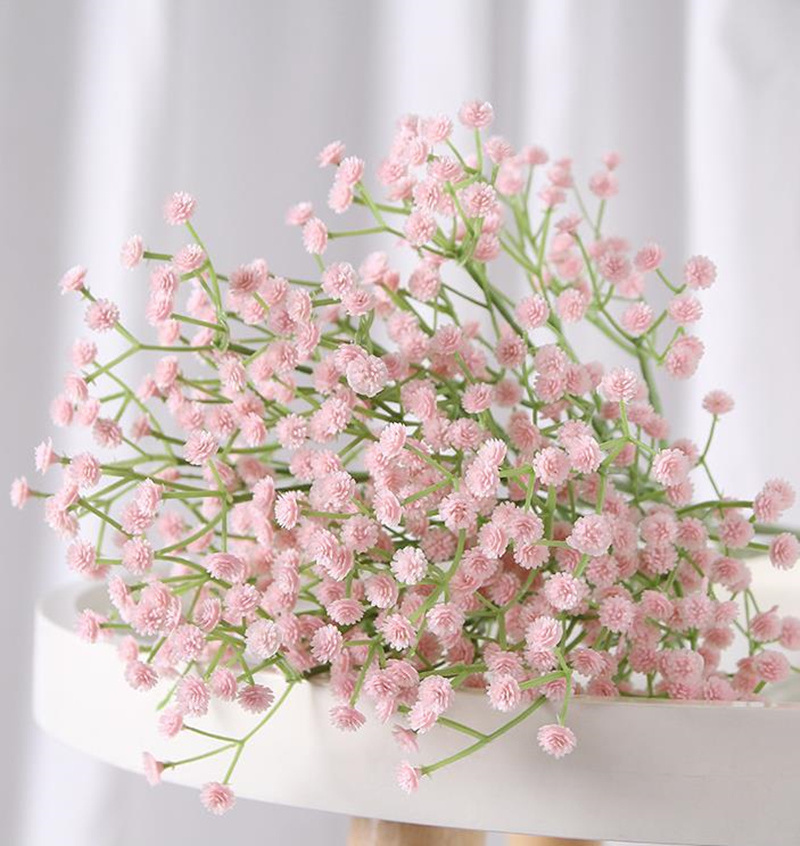 Wholesale Fake Gypsophila Real Touch Artificial Baby Breath Flowers For Wedding DIY Decoration