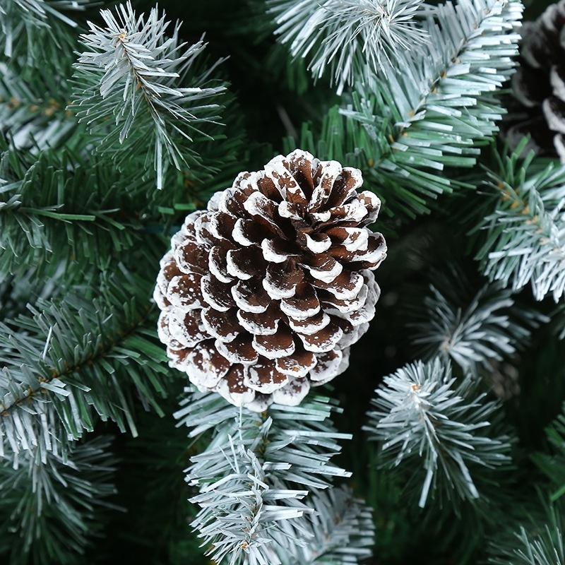 Wholesale Large Christmas Tree with Pine cone Snow Christmas Tree for Home Festival Decor