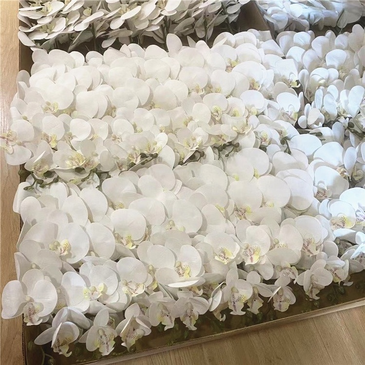 Real Touch Artificial Phalaenopsis Wholesale Wedding Decor Latex Butterfly Orchids Artificial Orchid Flowers