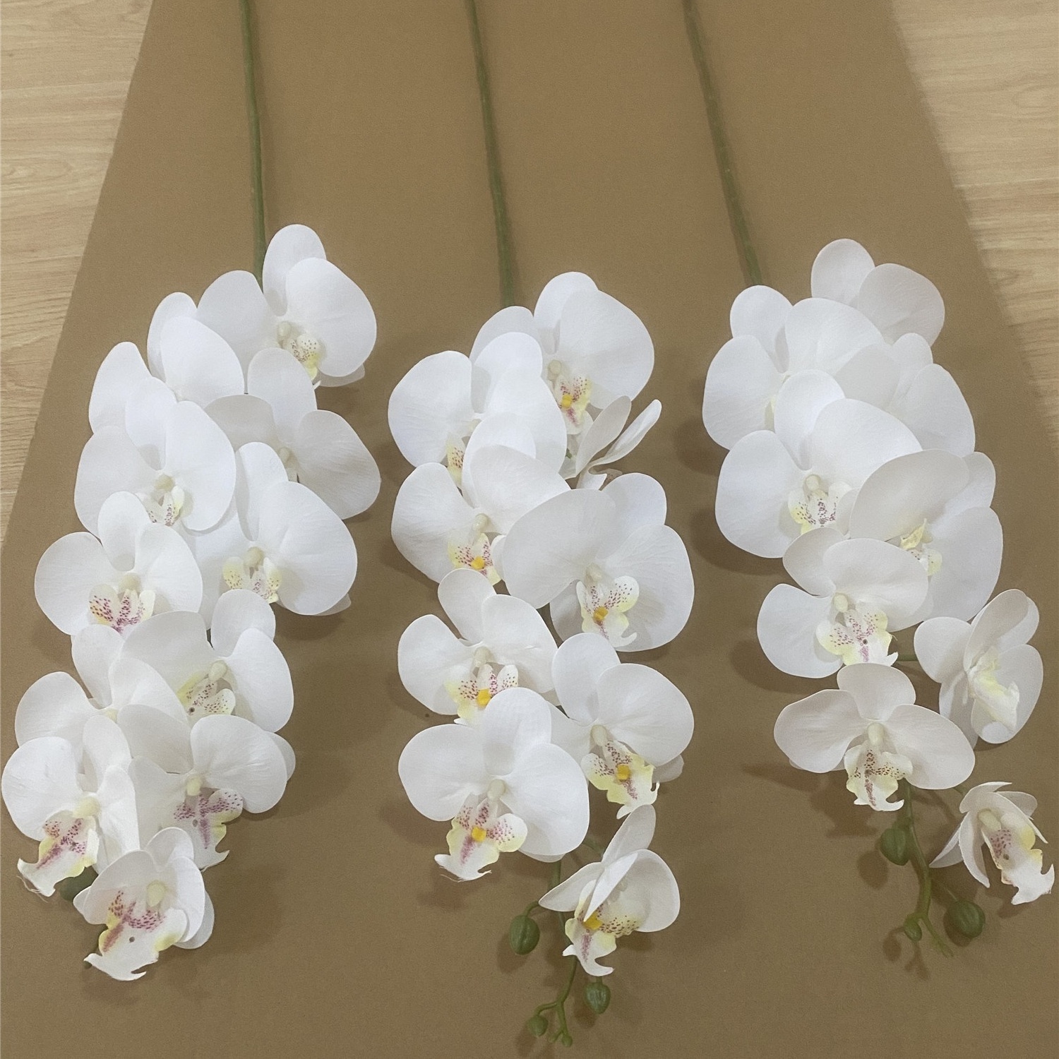 Real Touch Artificial Phalaenopsis Wholesale Wedding Decor Latex Butterfly Orchids Artificial Orchid Flowers