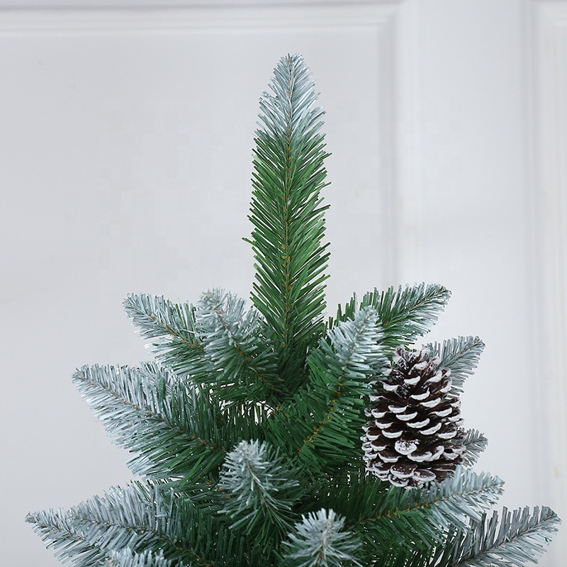 Wholesale Large Christmas Tree with Pine cone Snow Christmas Tree for Home Festival Decor