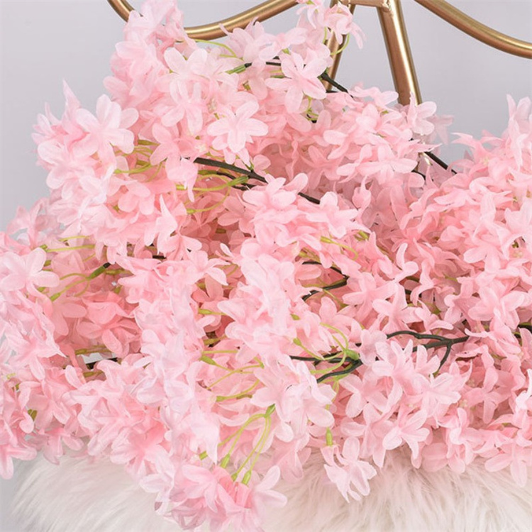 Wedding Floral Arrangement Cherry Blossom Branch Flowers Artificial White Cherry Blossom Tree Branches