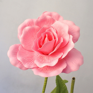 Popular Large Foam Flower Rose Giant Artificial Flowers  for Wedding Decoration