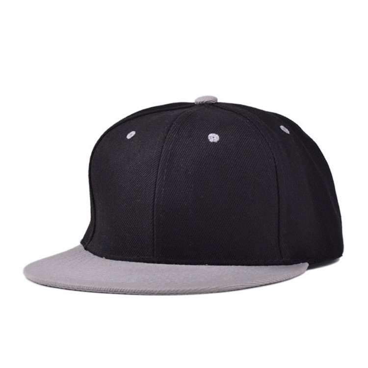 Wholesale Yupoong Blank Plain China factory OEM Custom Embroidery Two Tone Basketball Snapback Hat