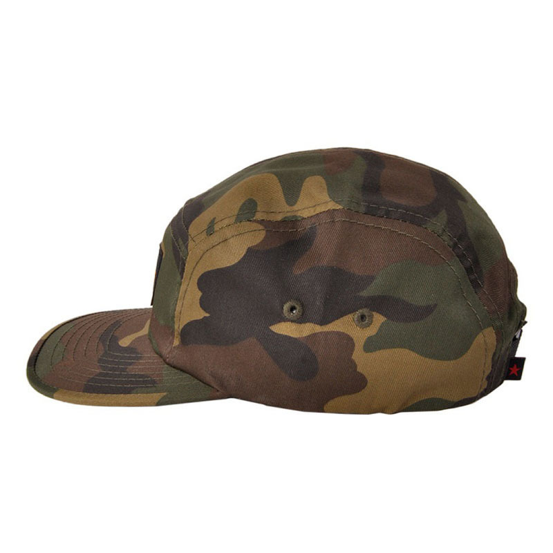 Best Selling camo custom logo Plain hats Wholesale camp bone 5 Panel Hat Camp