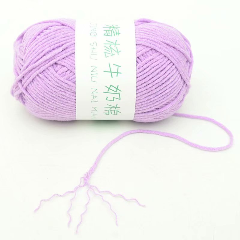 Craft Vogue Acrylic Soft hand knitting 4 ply 5 ply 50 g 100 g milk cotton yarn for crochet Baby acrylic cotton Yarn