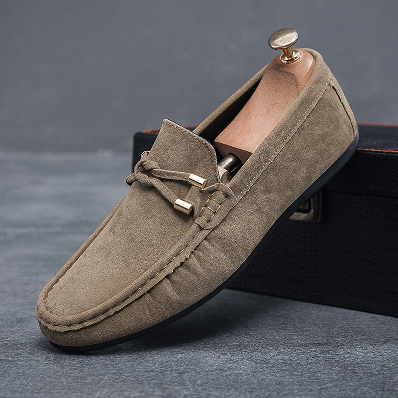 High Quality Men's Loafers Comfortable Suede Driver Shoes Men's Oxford Dress Shoes