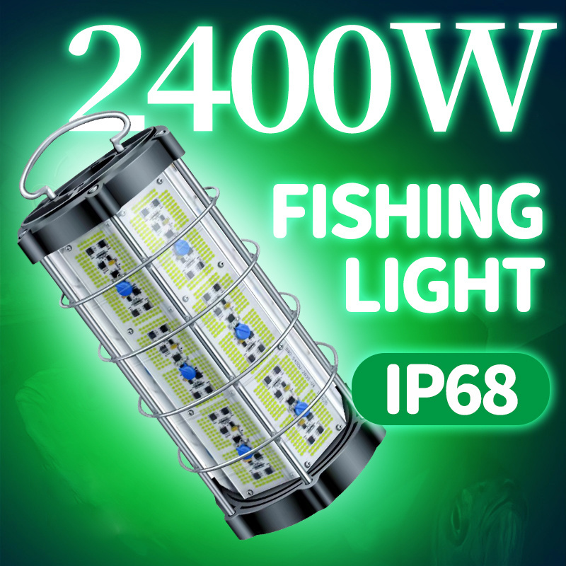 B&D AC 220V 3000W 2400W 1000W 600W 2000w Night squid Lights under water deep drop LED Underwater Attracting  Fishing Light