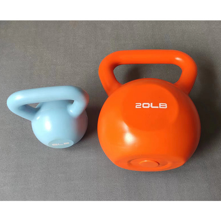 Wholesale high quality multicolor  5LB 10LB 15LB 20LB 25LB 30LB cement kettlebells for Gym body building fitness