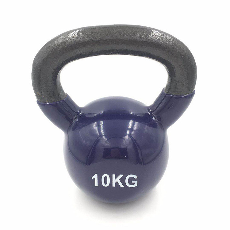 Hot sell 2kg 4kg 6kg 8kg 10kg 12kg 15kg cast iron  kettlebells for Gym bodybuilding fitness multicolor kettle bell