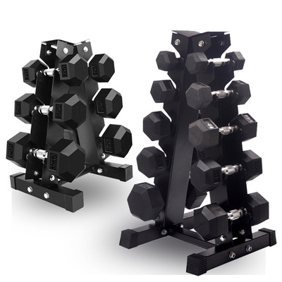 Wholesale cheap fitness hexagonal dumbbells fitness equipment